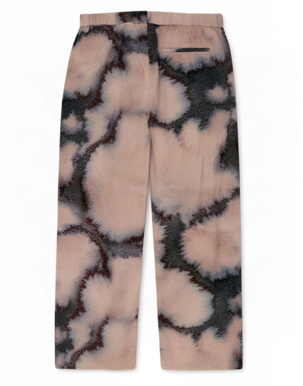 Cos Womens Loose Fit Trousers Large W34 L29 Multicoloured Tie Dye Lyocell