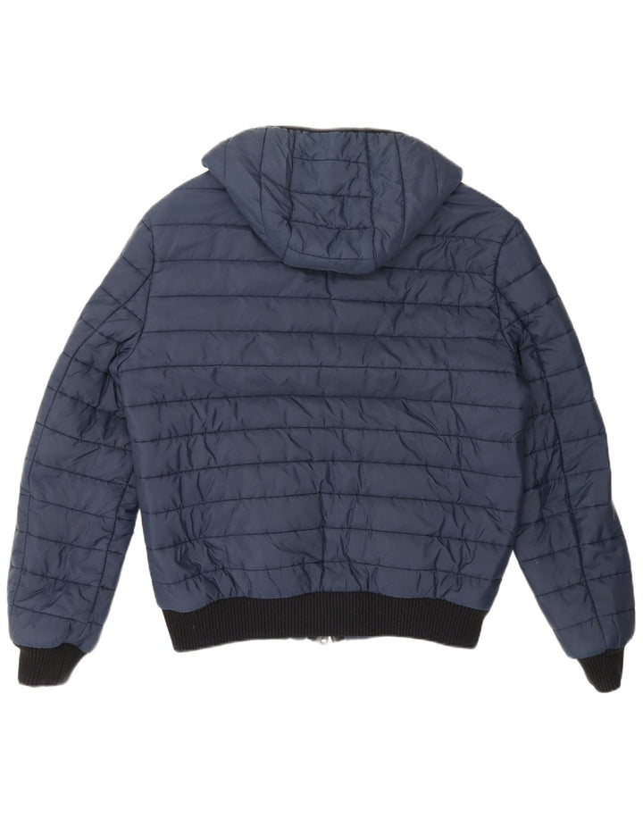 Refrigiwear Veste matelassée à capuche pour homme IT 52 Large Bleu Marine Polyester