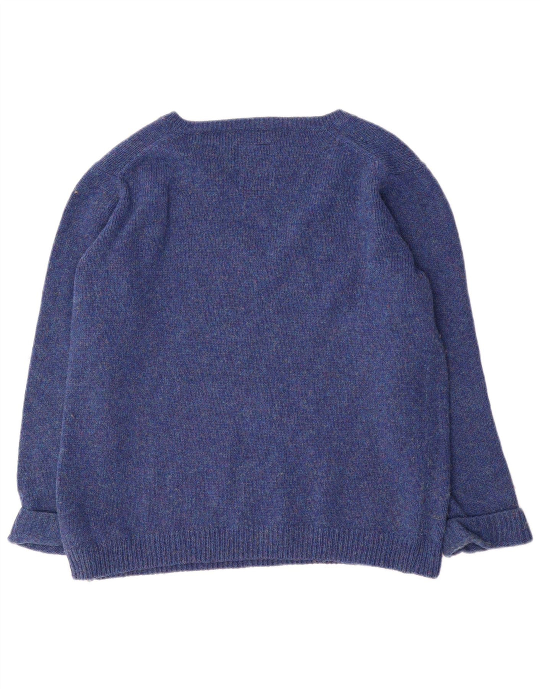 G-Star Pull col V pour femme UK 14 Bleu moyen moucheté