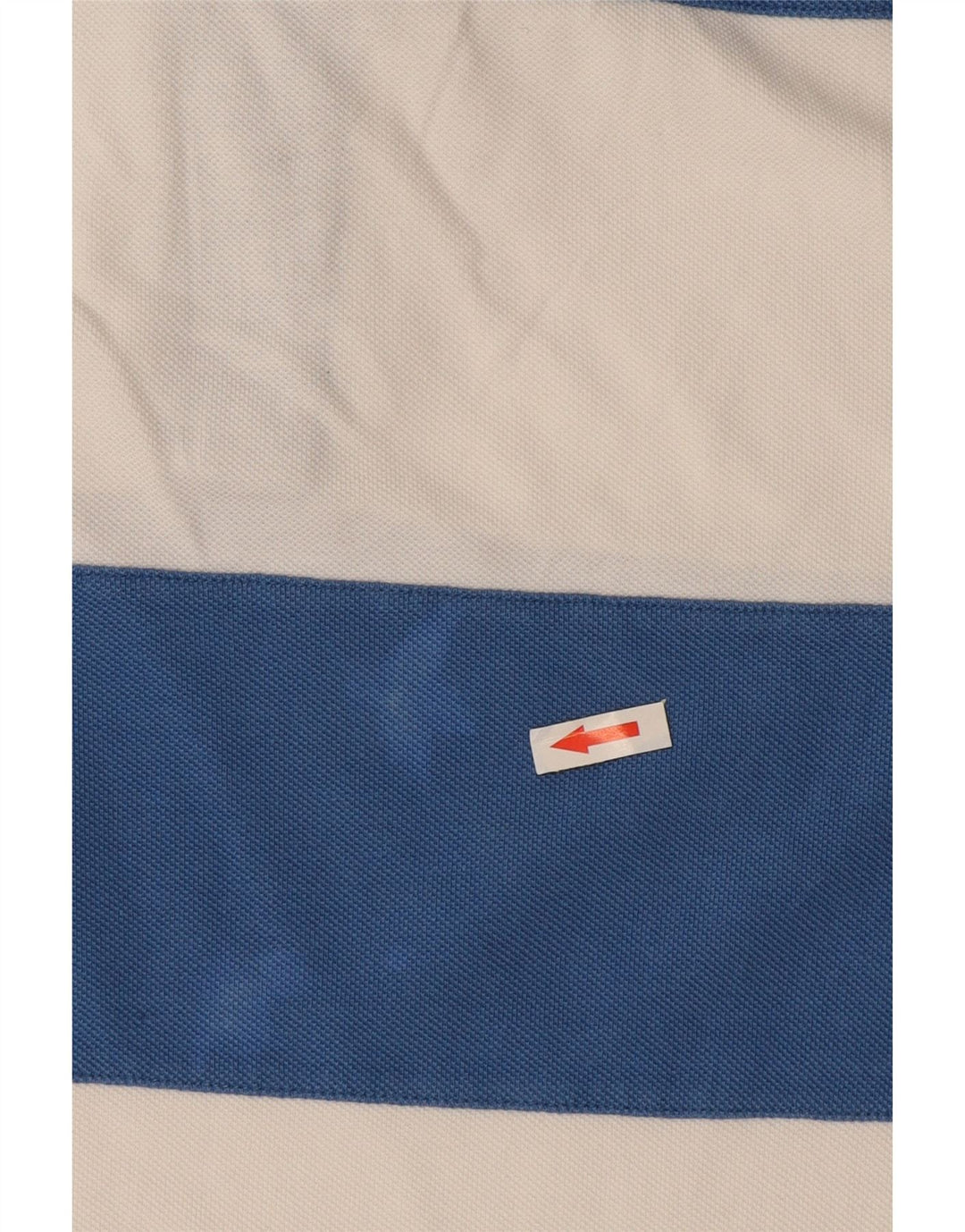 Tommy Hilfiger Polo sur mesure pour homme en coton rayé bleu grand