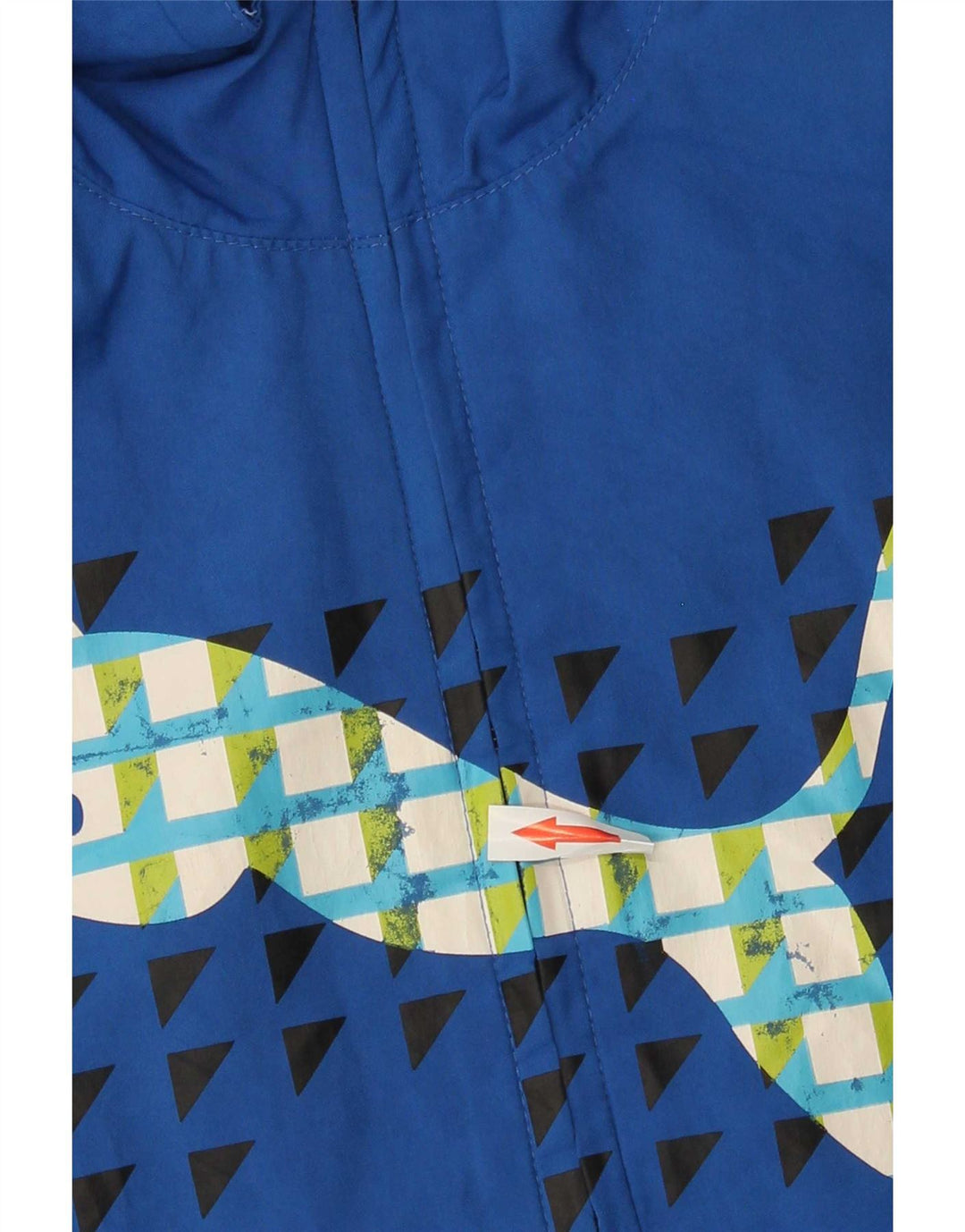 Puma Veste de survêtement graphique garçon 9-10 ans Bleu Polyester