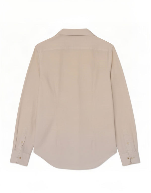 Zara Chemise Slim Fit Petit Blanc Coton