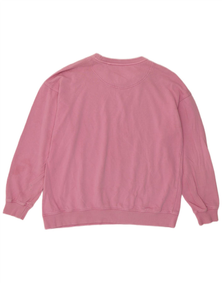 FAT FACE Sweat-shirt pour femme en coton rose moyen UK 12