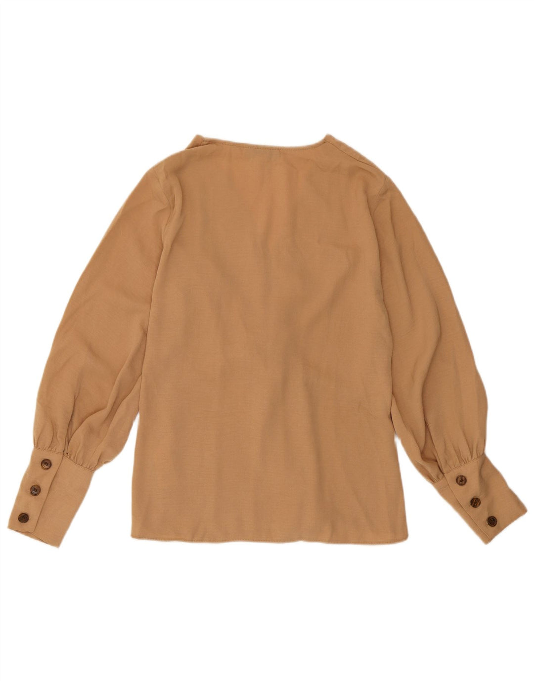 Topshop Chemisier Femme UK 6 XS Marron Polyester