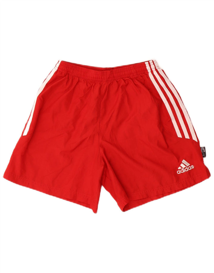 Adidas Garçon Climalite Sport Short 15-16 ans Rouge Polyester