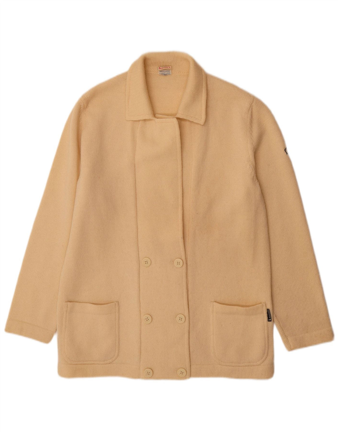 Skipper's Cardigan Femme Pull IT 50 XL Jaune Laine