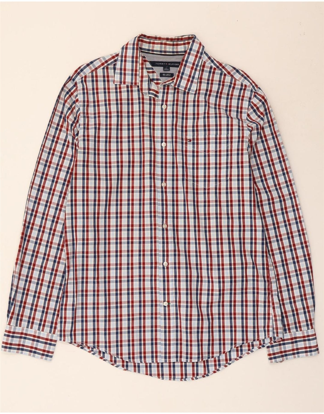 Tommy Hilfiger Chemise Homme Medium Multicolore Check Cotton