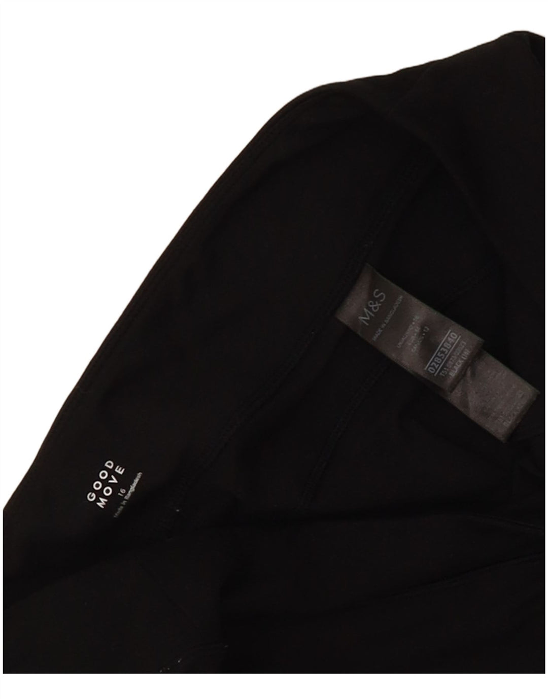 Marks & Spencer Pantalon de survêtement pour femme Pantalon de jogging UK 16 Large Noir