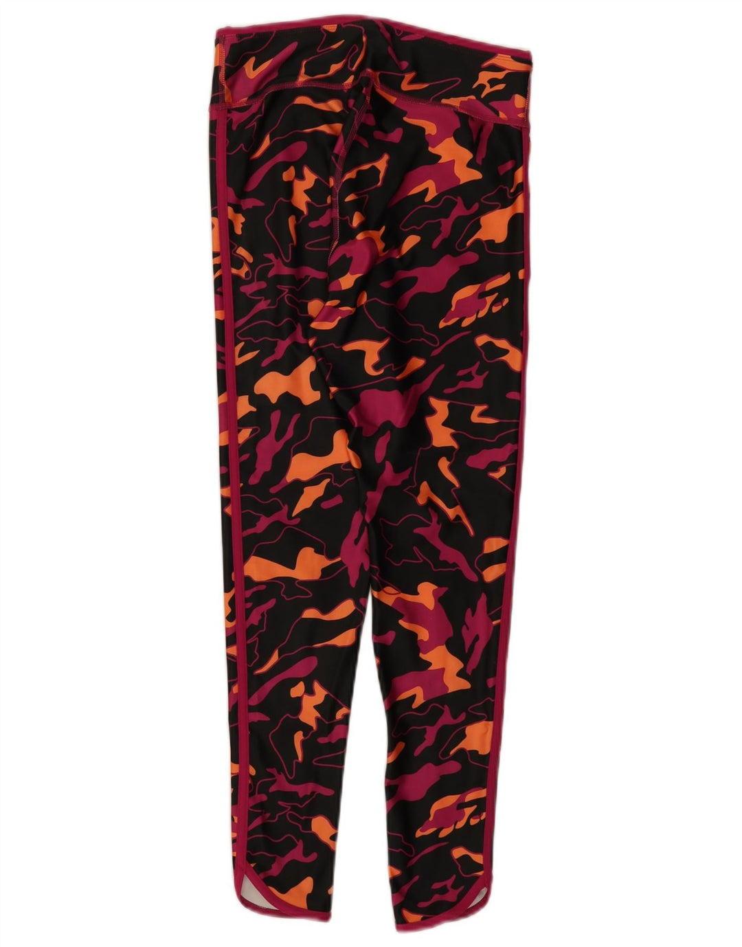 Puma Leggings Femme UK 8 Petit Noir Camouflage Polyester
