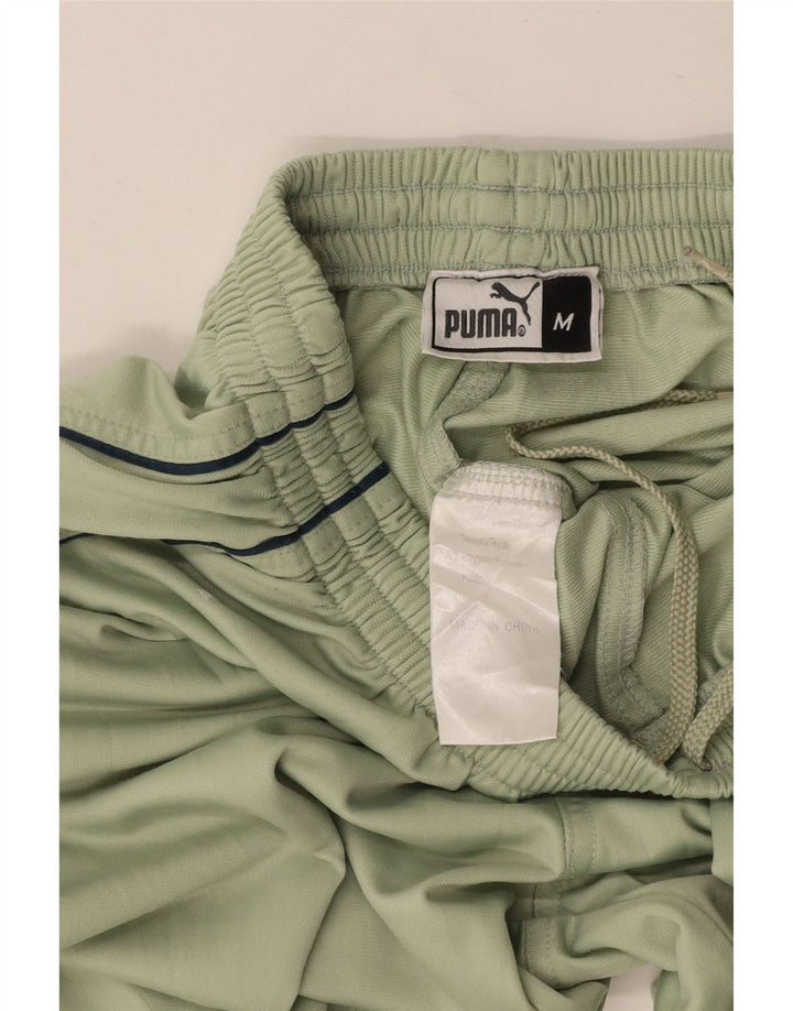 PUMA Pantalon de Survêtement Homme Vert Moyen Polyester