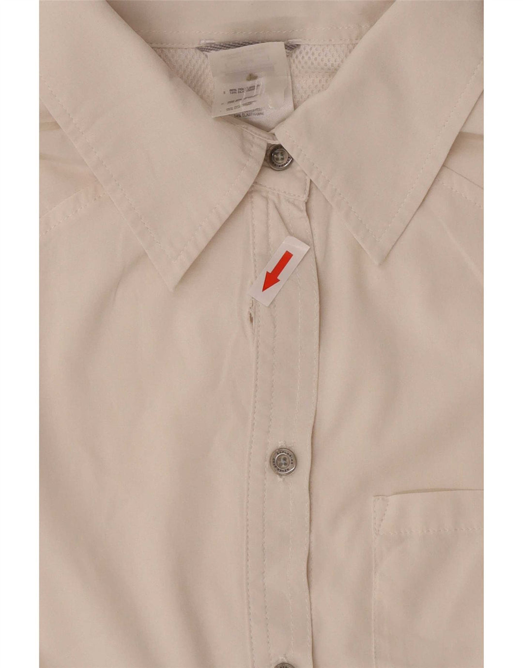 The North Face Chemise à manches courtes coupe régulière pour femme UK 12 Beige moyen