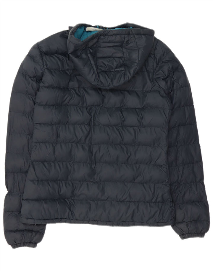 Mountain Warehouse Veste matelassée à capuche pour femme UK 8 Petit Noir Polyester