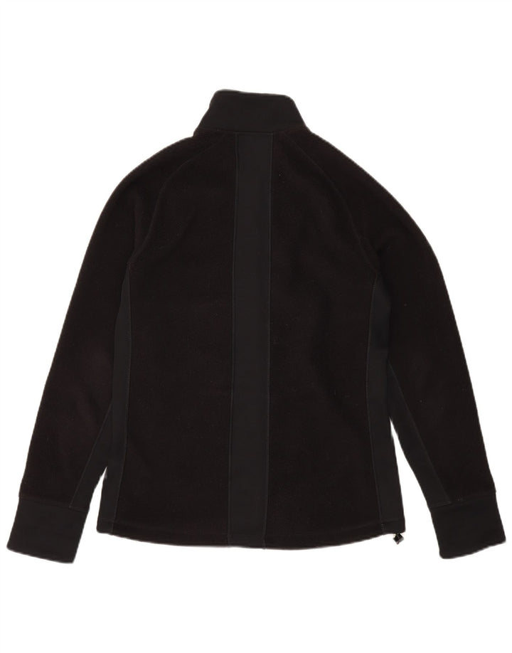 ASICS Veste polaire femme UK 10 Small Noir Polyester