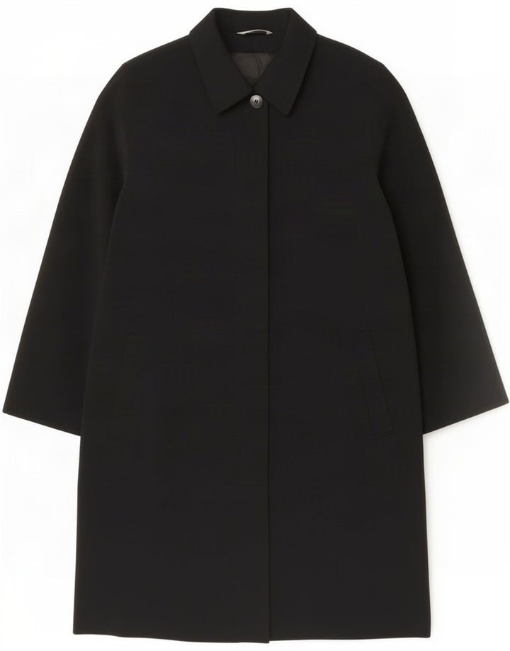 Marks & Spencer Manteau coupe standard pour femme UK 16 Large Noir Polyester