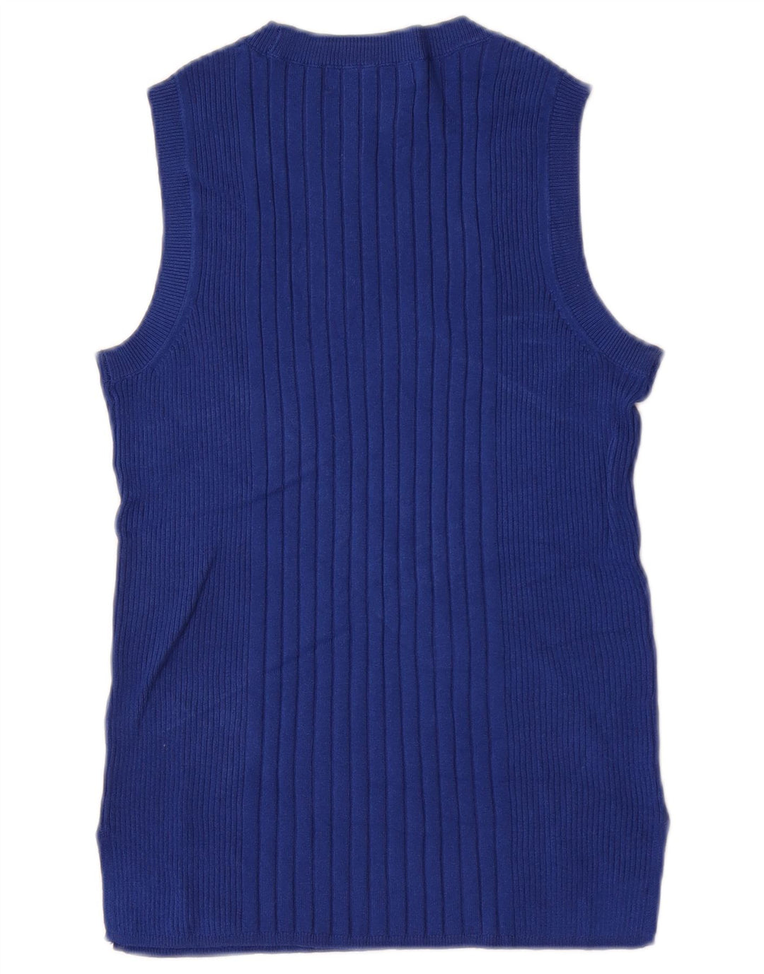 Marks & Spencer Débardeur Femme UK 12 Bleu Moyen Viscose