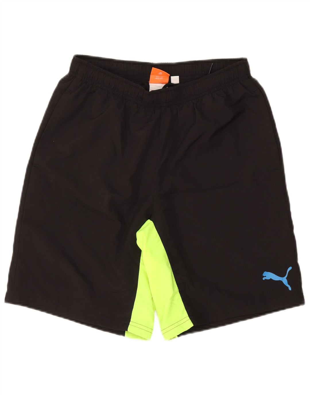 Puma Short de Sport Homme Petit Noir Colorblock Polyester Sports