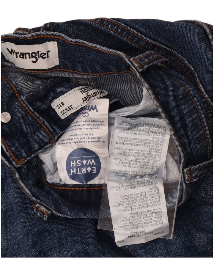 Wrangler Jean Slim Larston Homme W33 L32 Bleu Coton