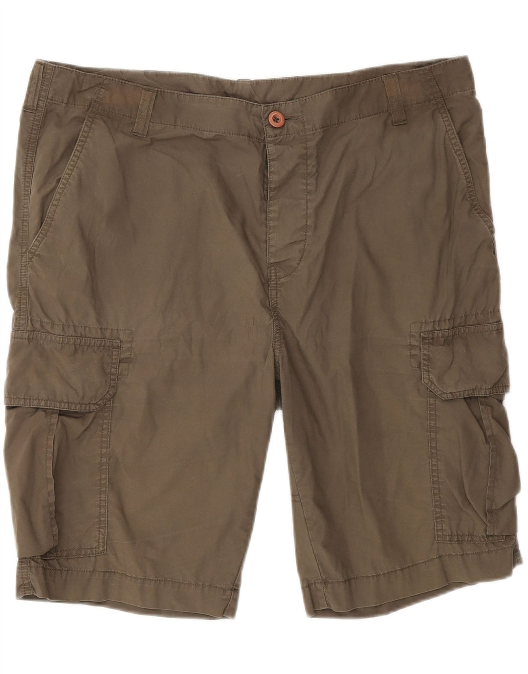 Kappa Short Cargo Homme IT 50 Large W36 Kaki Coton
