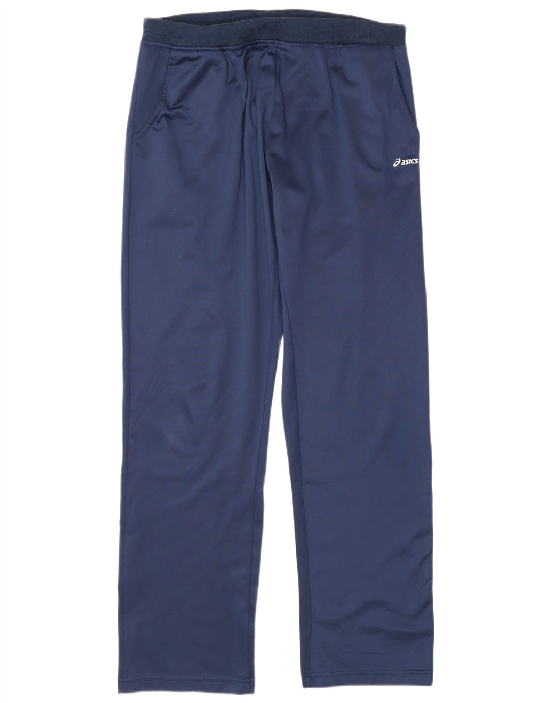Asics Pantalon de survêtement homme XL bleu marine polyester