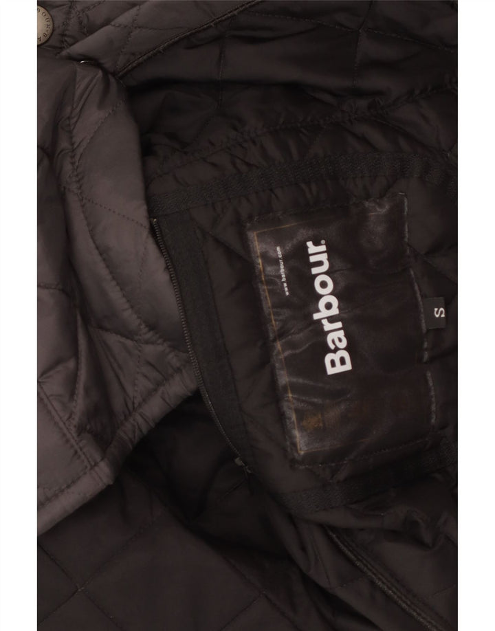 Barbour Veste matelassée coupe ample pour homme UK 36 Petit Noir Polyamide