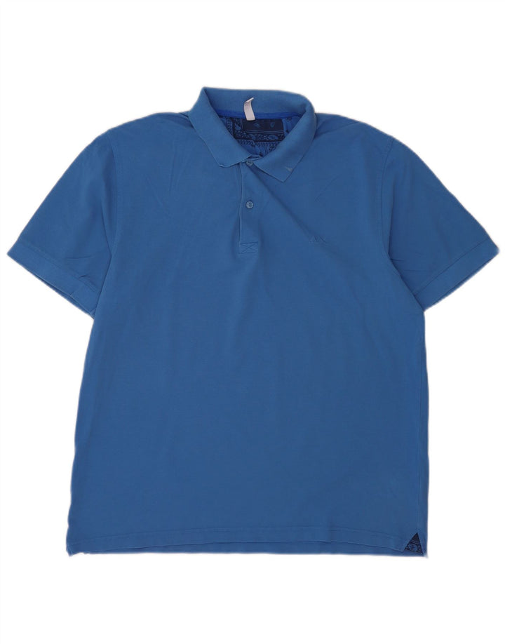 Sun68 Polo Homme 2XL Bleu Coton
