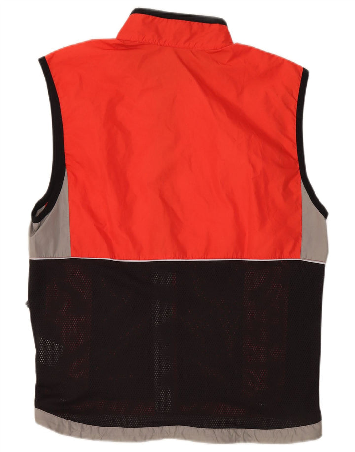 NIKE Veste de survêtement sans manches pour homme Orange moyen Colourblock