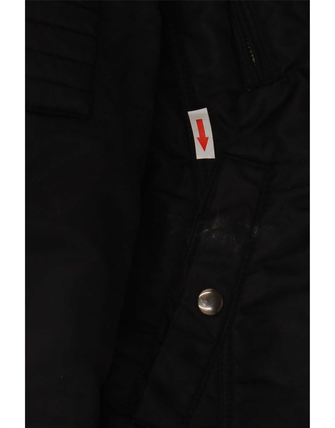Replay Veste de motard courte pour femme UK 12 Noir moyen