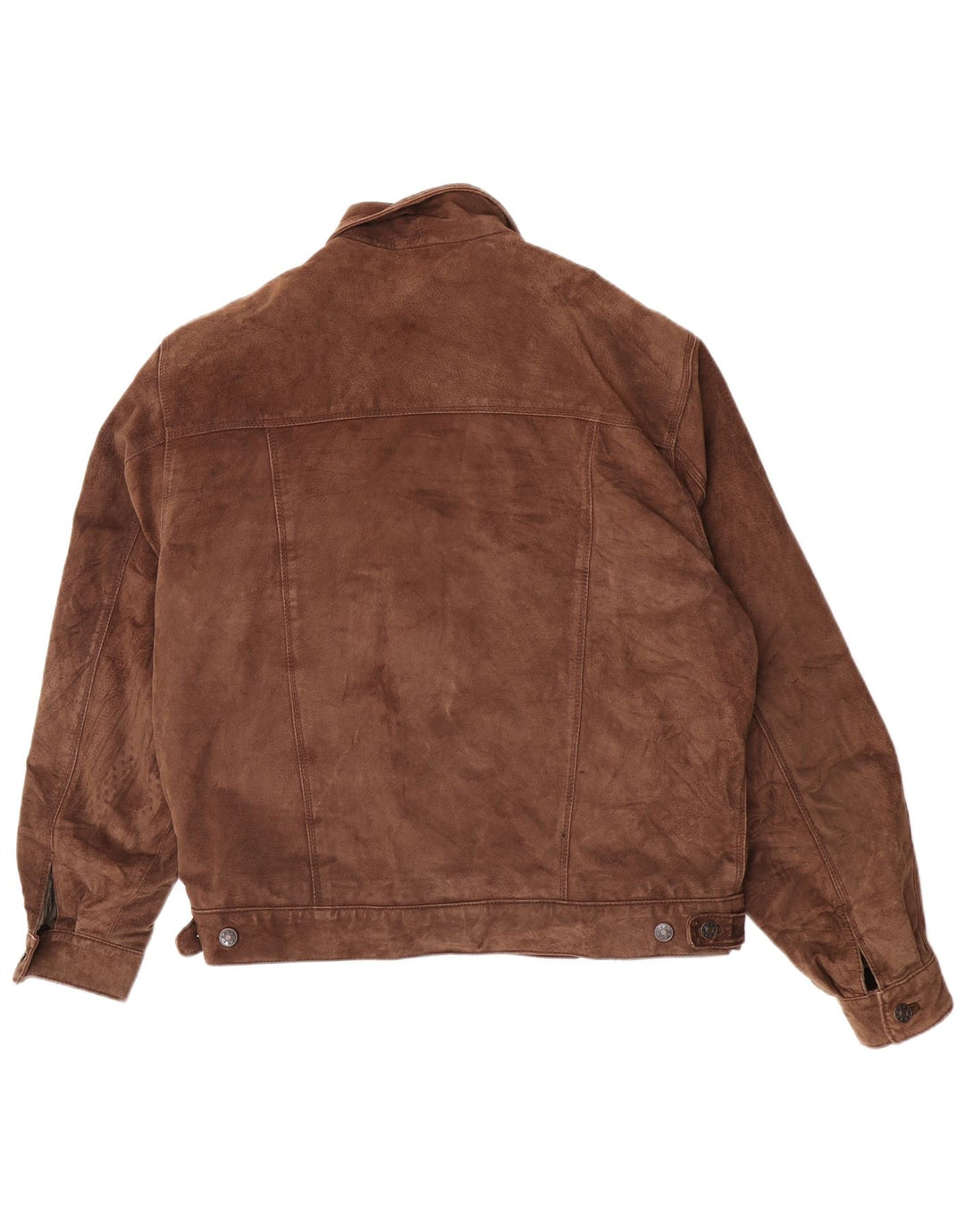 Lee Veste en daim pour homme UK 40 Grand cuir marron