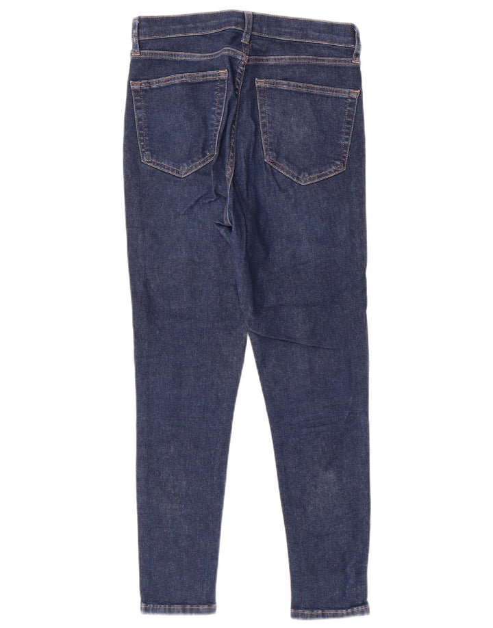 Topshop Femme Jamie Skinny Jeans W28 L25 Bleu Marine Polyester