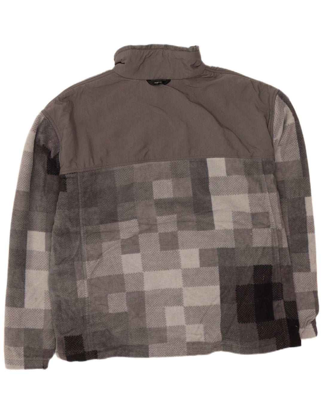 COLUMBIA Veste polaire échangeable pour hommes UK 44 2XL Gris Géométrique Polyester