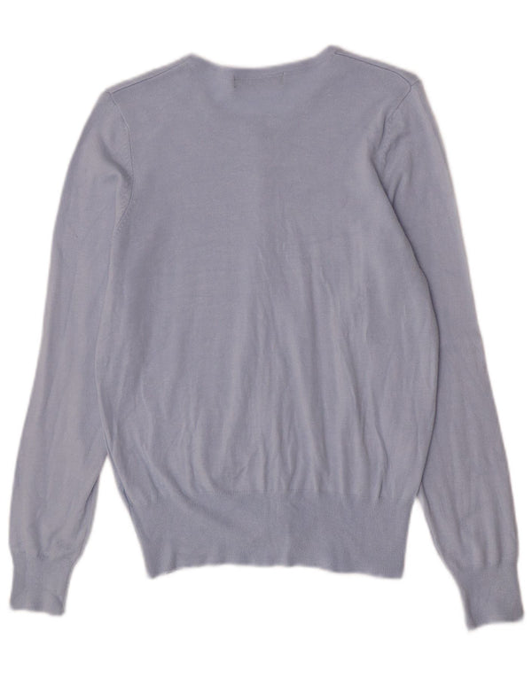 Marks & Spencer Cardigan pour femme en viscose bleu moyen UK 44