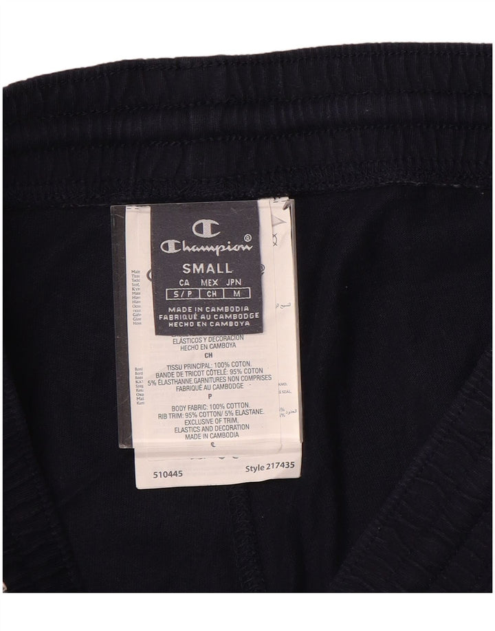 CHAMPION Pantalon de Survêtement Homme Joggers Small Bleu Marine Coton