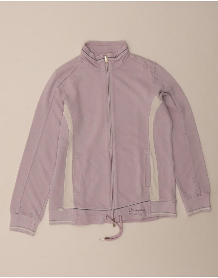 Champion Veste de survêtement Easy Fit pour femme UK 14 Violet moyen