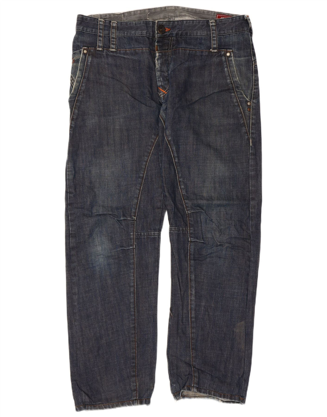 JACK & JONES Jean Droit Homme W36 L29 Bleu Coton