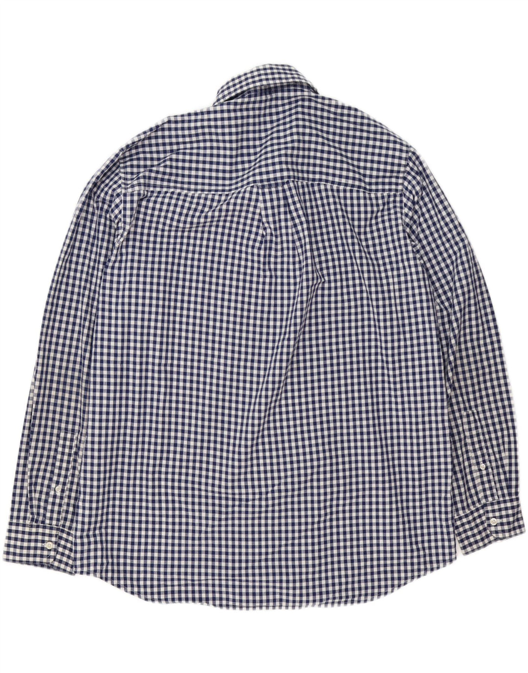 Chaps Chemise Homme Easy Care XL Bleu Marine Vichy Coton