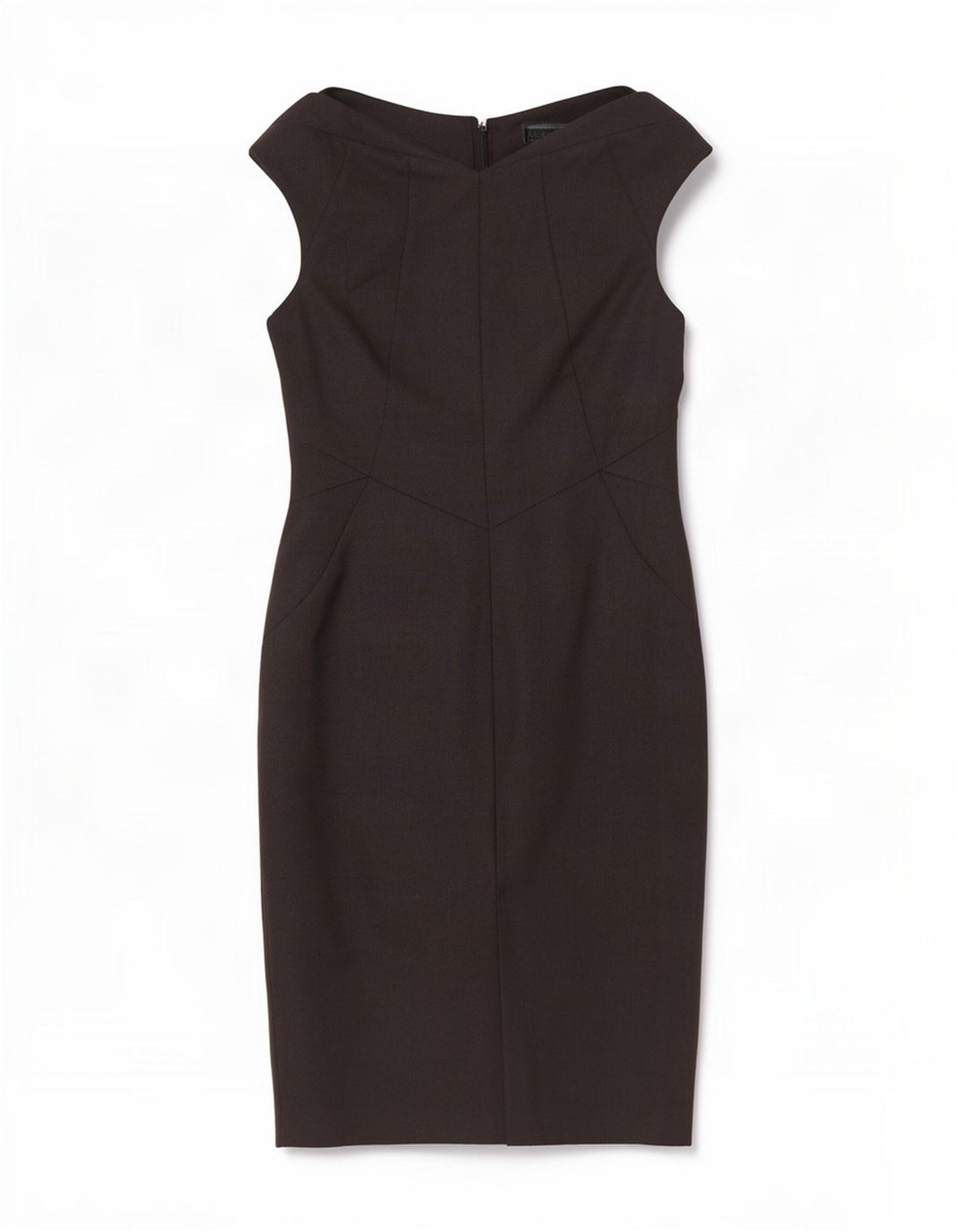 Next Robe fourreau sans manches pour femme UK 43 Petit Noir Polyester