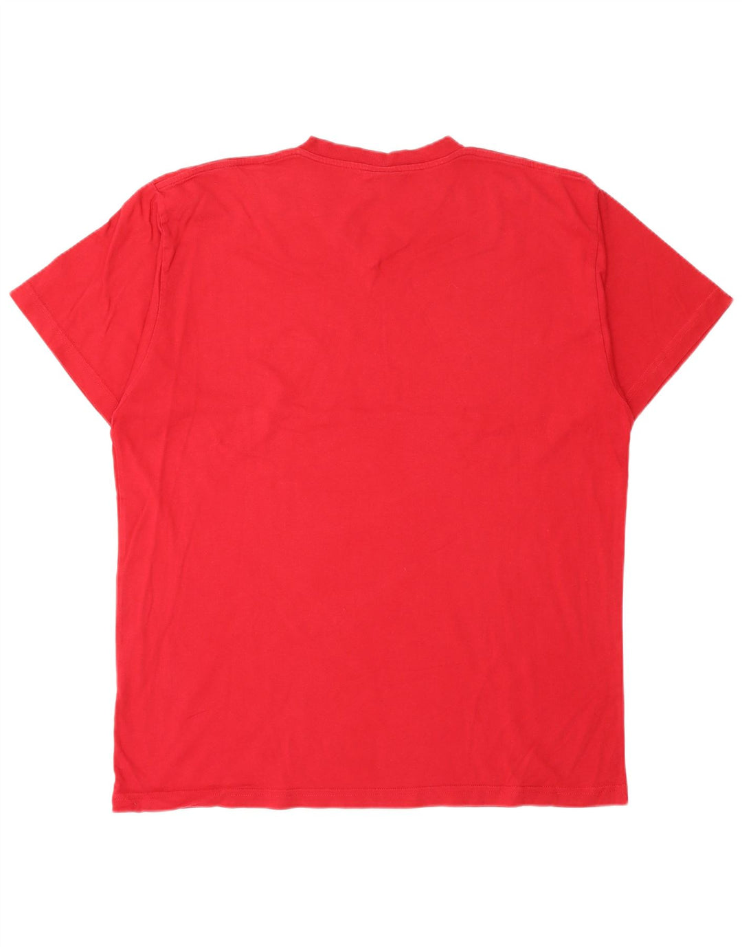 CHAMPION T-Shirt Homme Top 2XL Rouge Coton