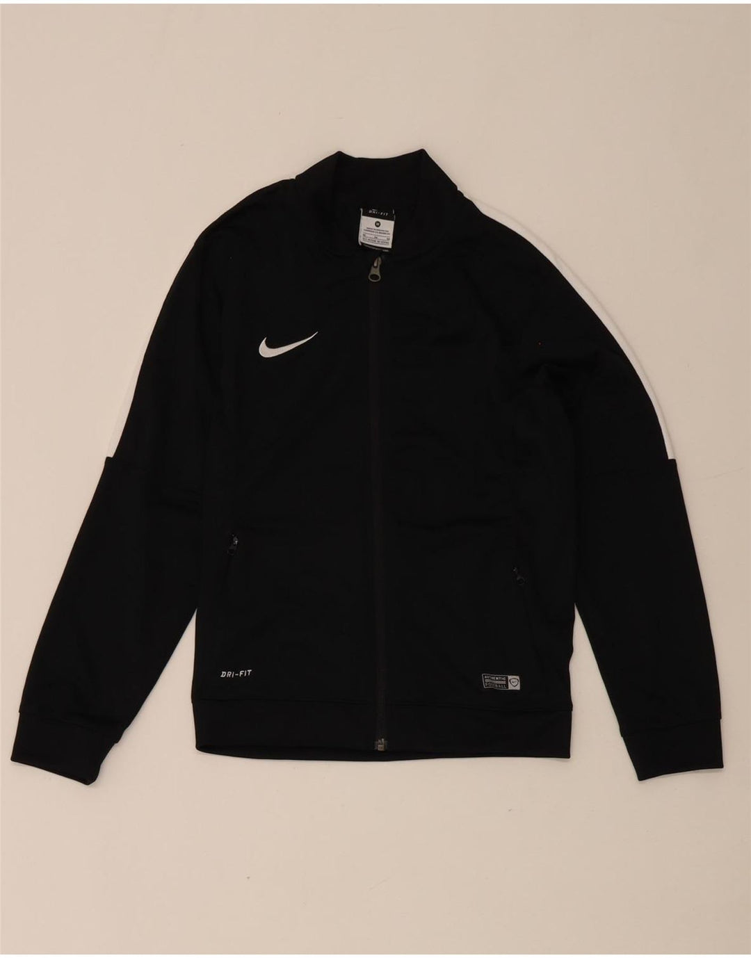 Veste de survêtement Nike Dri Fit pour garçon 10-11 ans Noir moyen colour block
