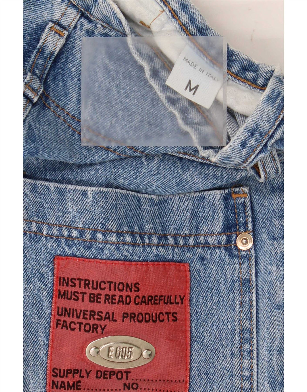 vintage Femme Tapered Jeans Moyen W28 L29 Coton Bleu