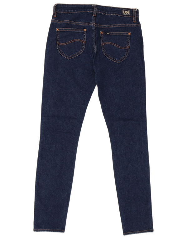 Lee Girls Licks Skinny Jeans 7-8 ans W28 L27 Bleu Marine Coton