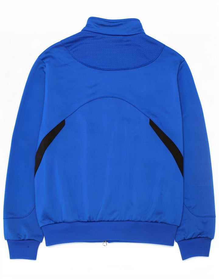 Adidas Veste de Survêtement Garçon 7-8 Ans Bleu Colorblock Polyester