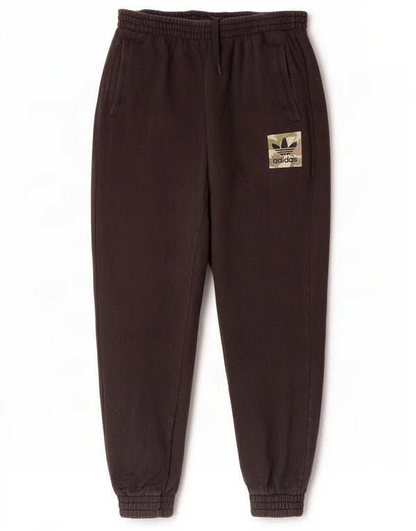Adidas Pantalon de survêtement pour homme en coton noir Taille L