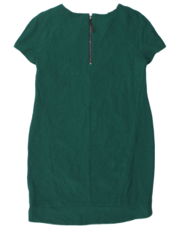 Topshop Robe fourreau pour femme UK 10 Petit Vert Polyester