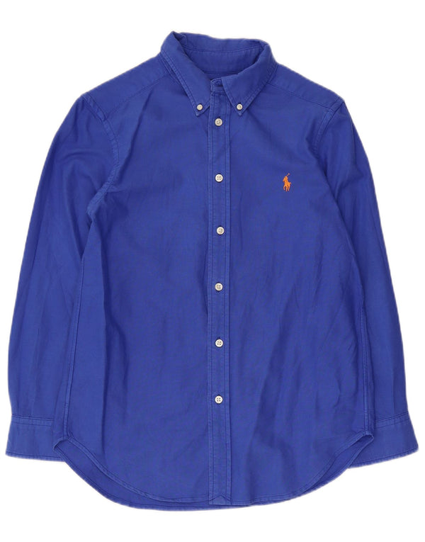 Chemise Ralph Lauren Garçon 10-11 ans Bleu Moyen Coton