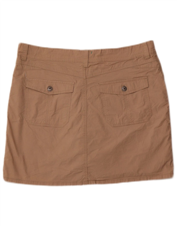 LEE Mini jupe-short pour femme US 16 2XL en coton marron
