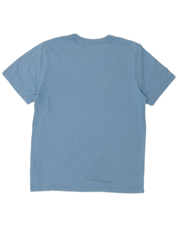 Nike T-Shirt Graphique Homme Bleu Moyen Coton