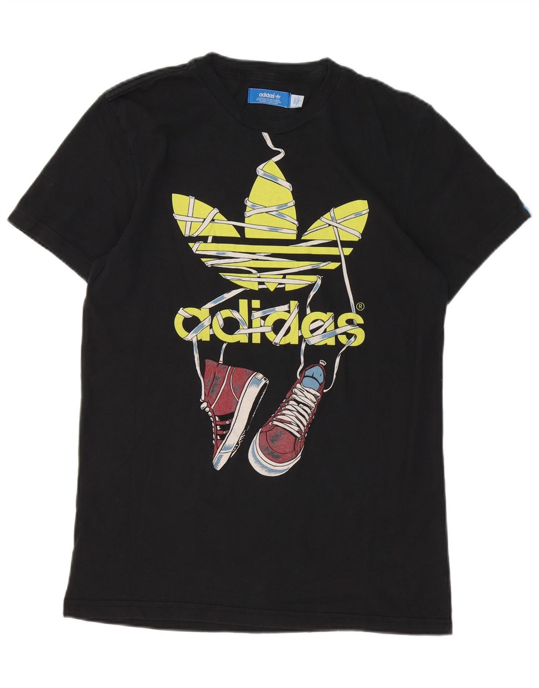 Adidas T-shirt graphique pour homme, petit, noir