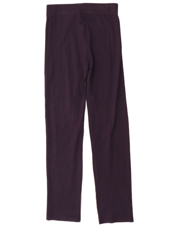 MARKS & SPENCER Leggings Femme UK 12 Coton Bleu Marine Moyen