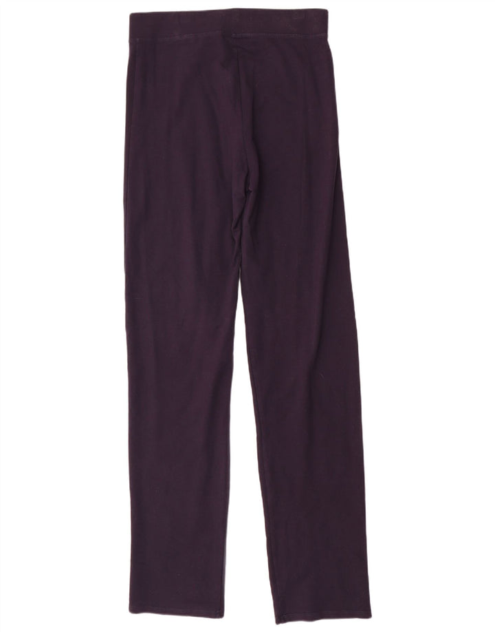 MARKS & SPENCER Leggings Femme UK 12 Coton Bleu Marine Moyen