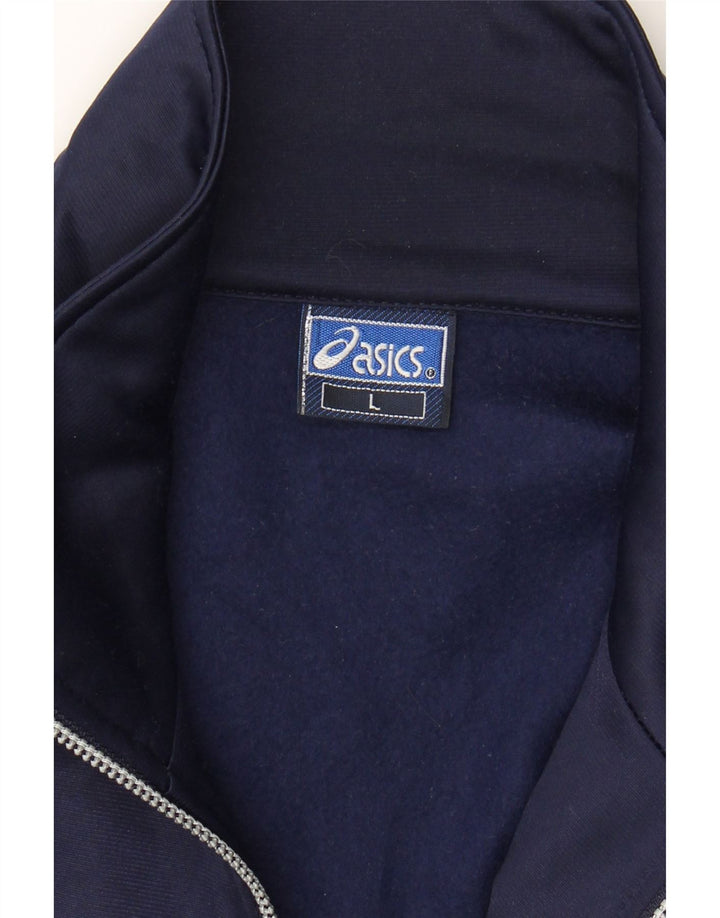 OASIS Mens Tracksuit Top Jacket Large Navy Blue Polyester Vintage Oasis and Second-Hand Oasis from Messina Hembry 